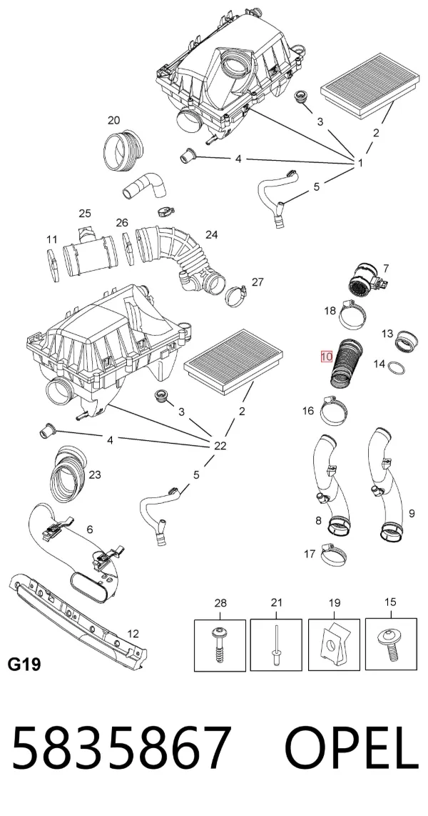  5835867 Opel