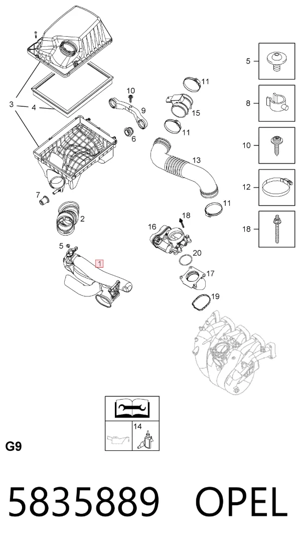  5835889 Opel