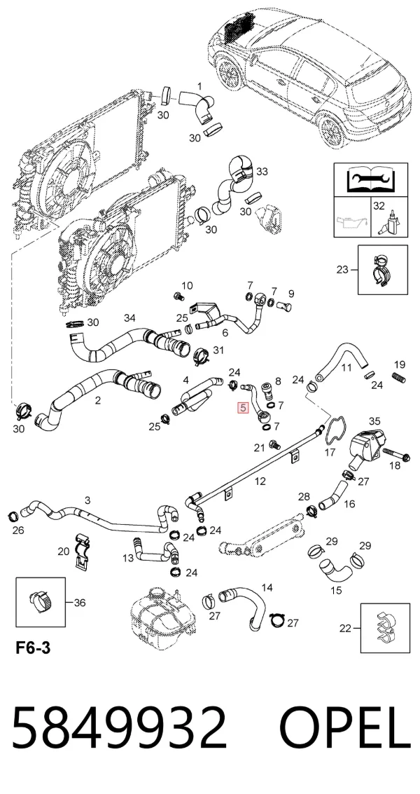  5849932 Opel