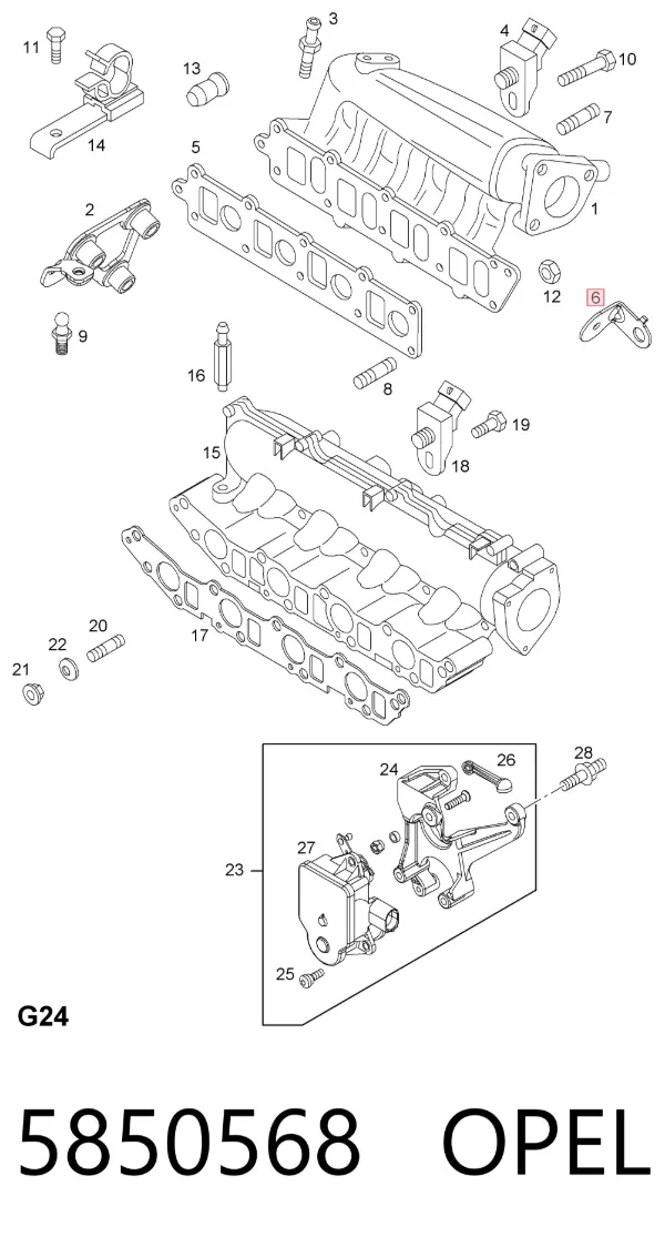  5850568 Opel