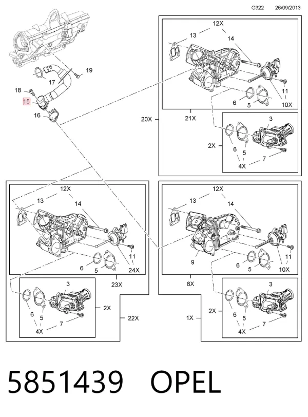  5851439 Opel