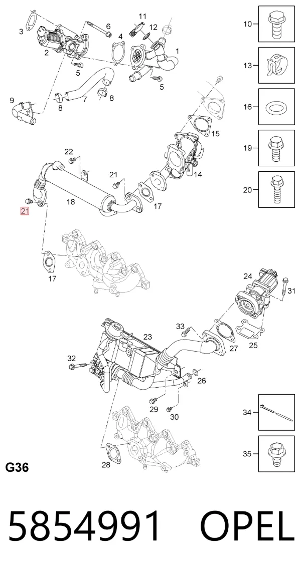  5854991 Opel