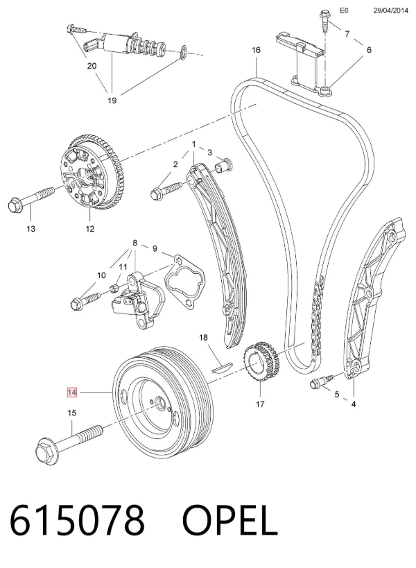  615078 Opel