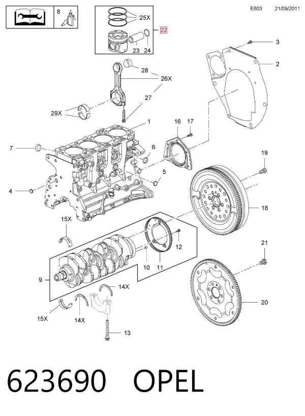  623690 Opel