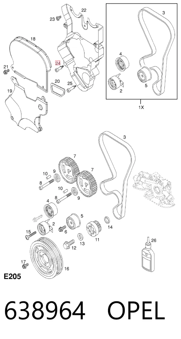  638964 Opel