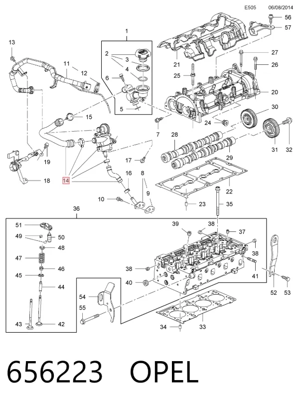  55263286 Opel