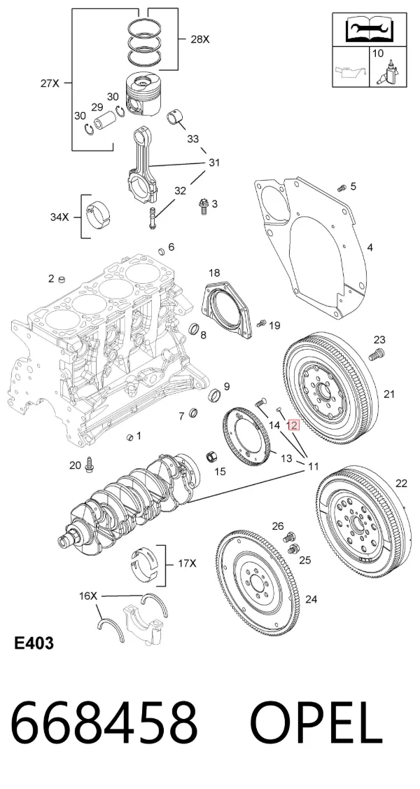  668458 Opel