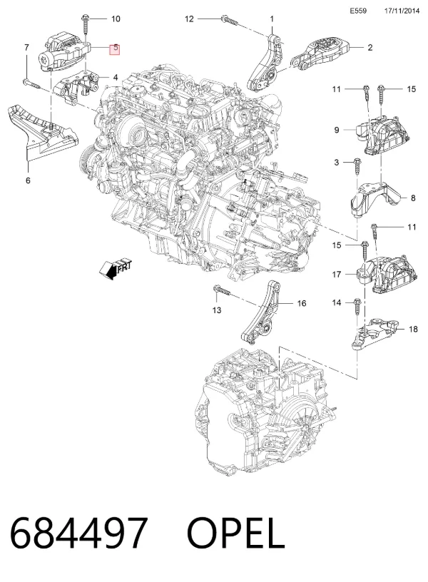  94532315 Opel