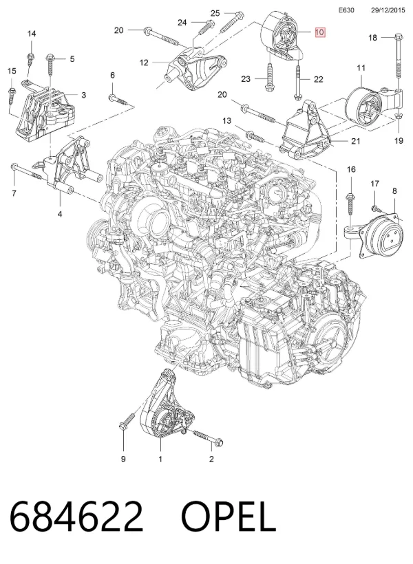  684622 Opel