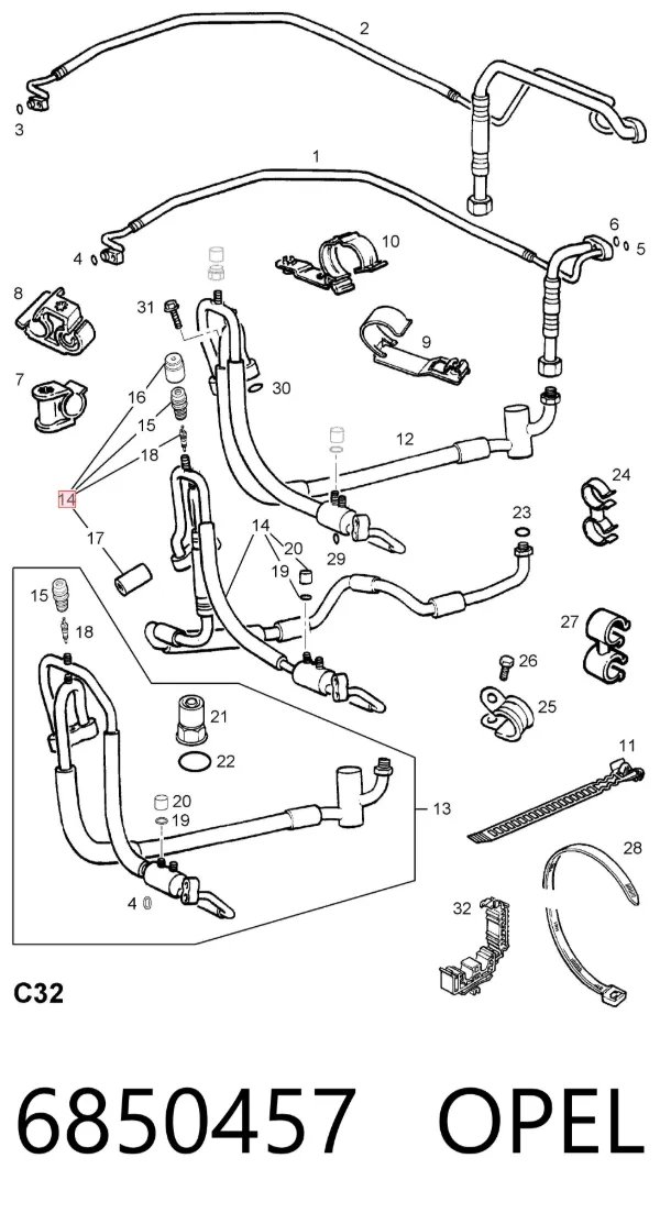  6850457 Opel