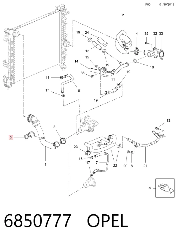 6850777 Opel