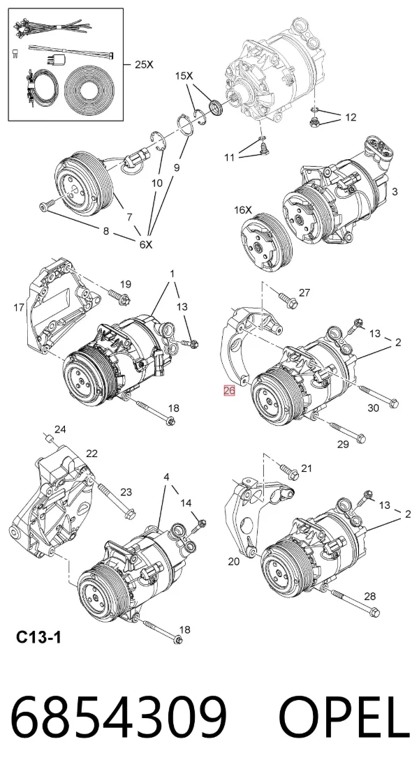  6854309 Opel