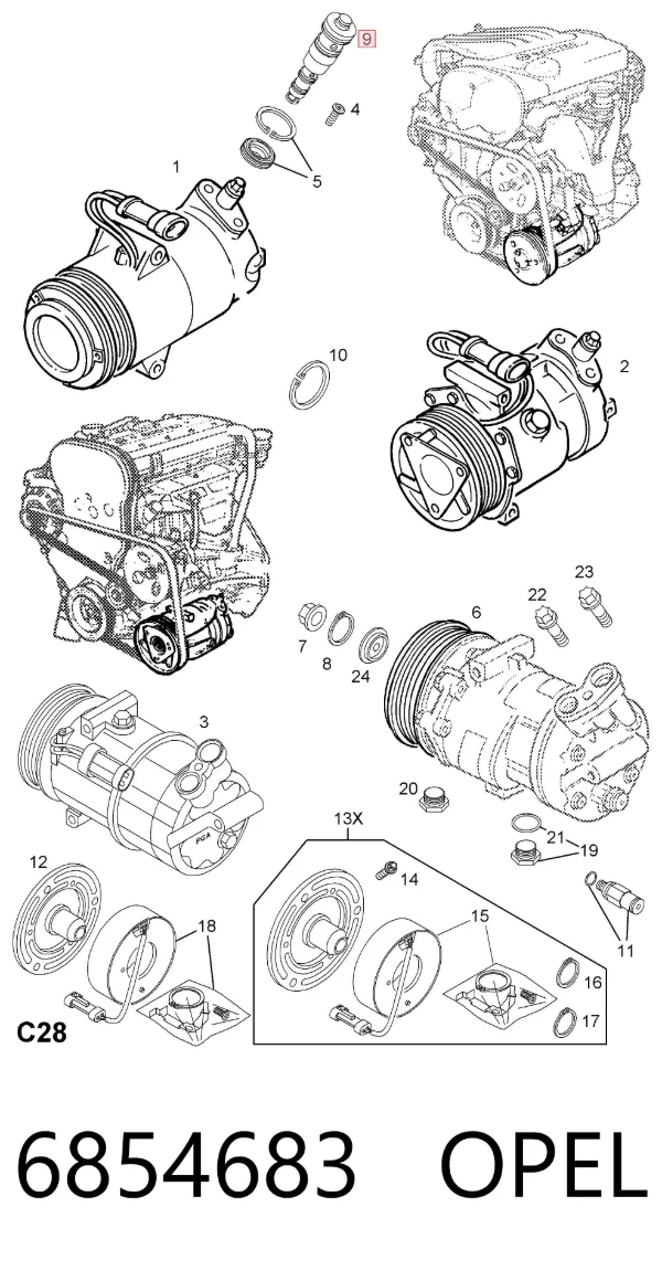  6854683 Opel