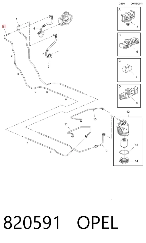  820591 Opel