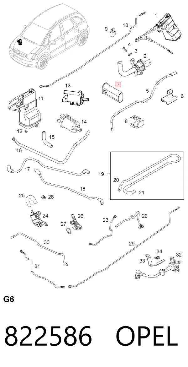  822586 Opel
