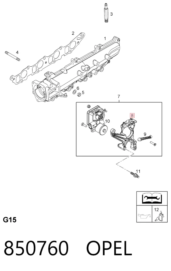  850760 Opel