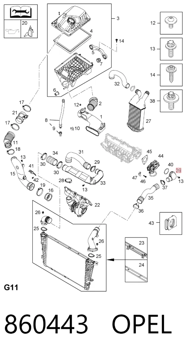  860443 Opel