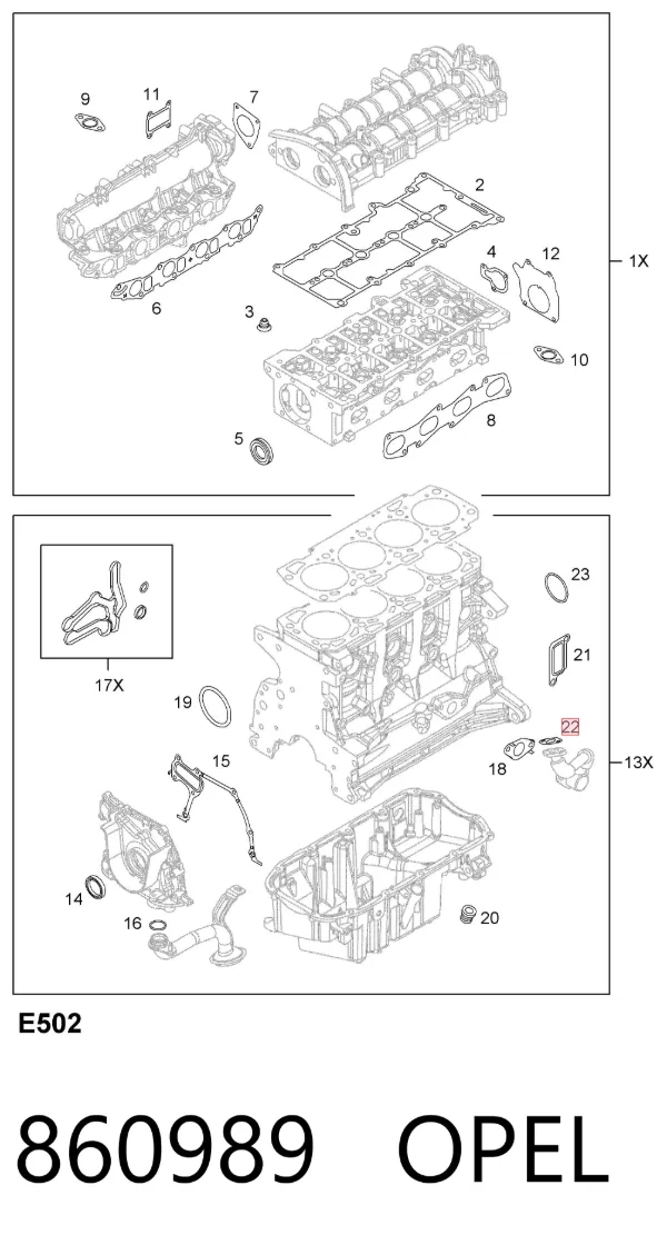 860989 Opel