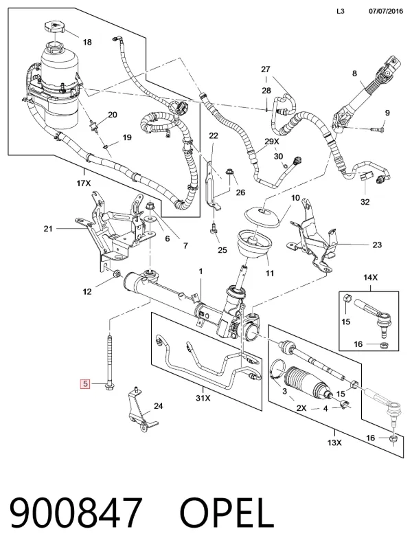  900847 Opel