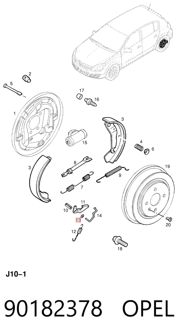  90182378 Opel