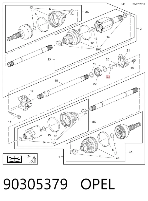  90305379 Opel