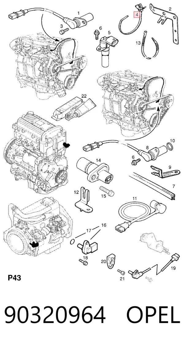  90320964 Opel