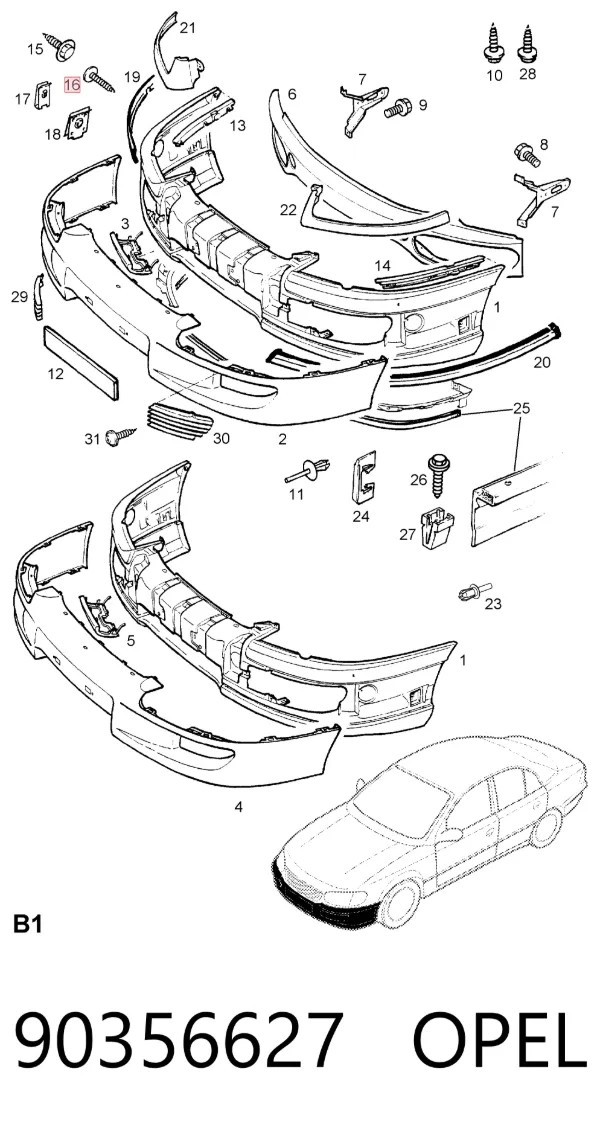  90356627 Opel