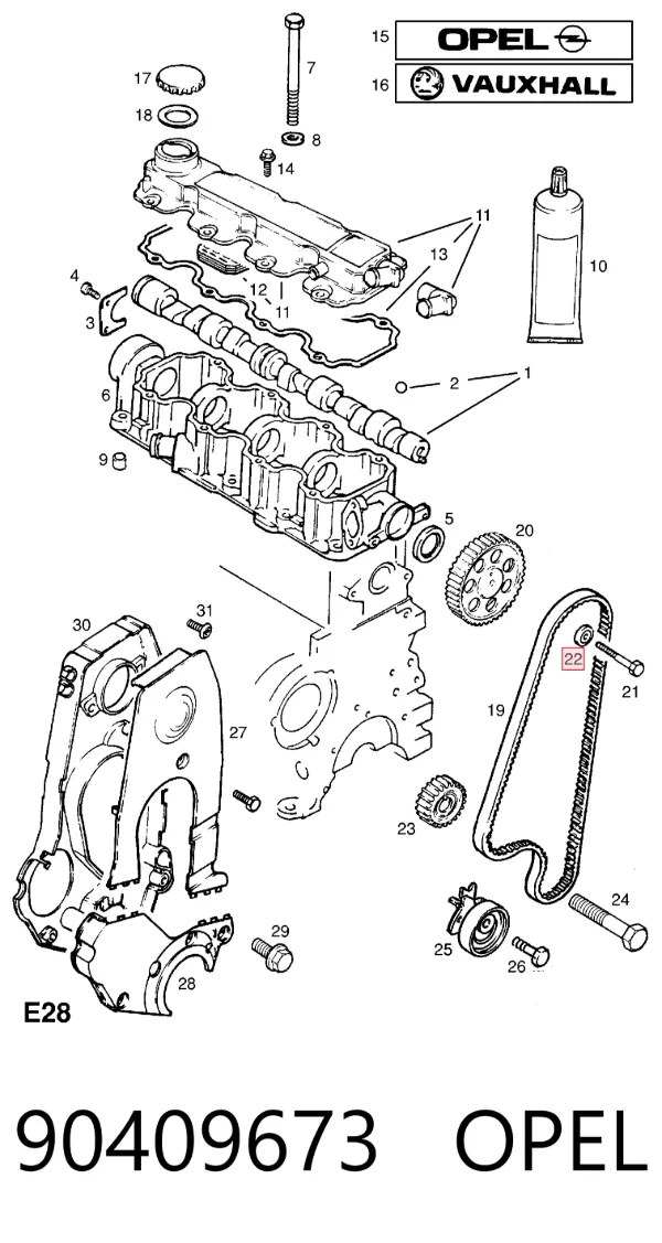  90409673 Opel
