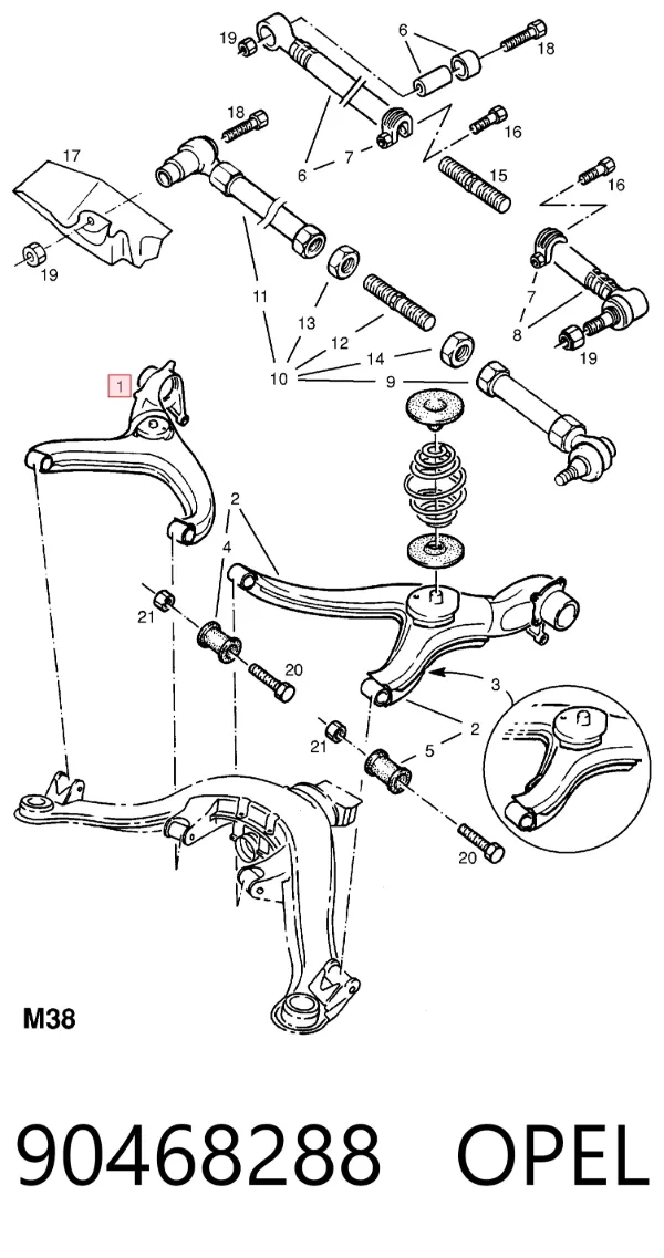  90468288 Opel