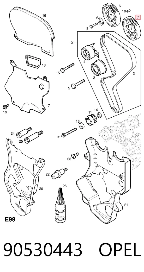  90530443 Opel