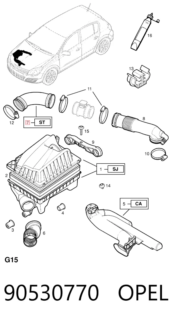  90530770 Opel
