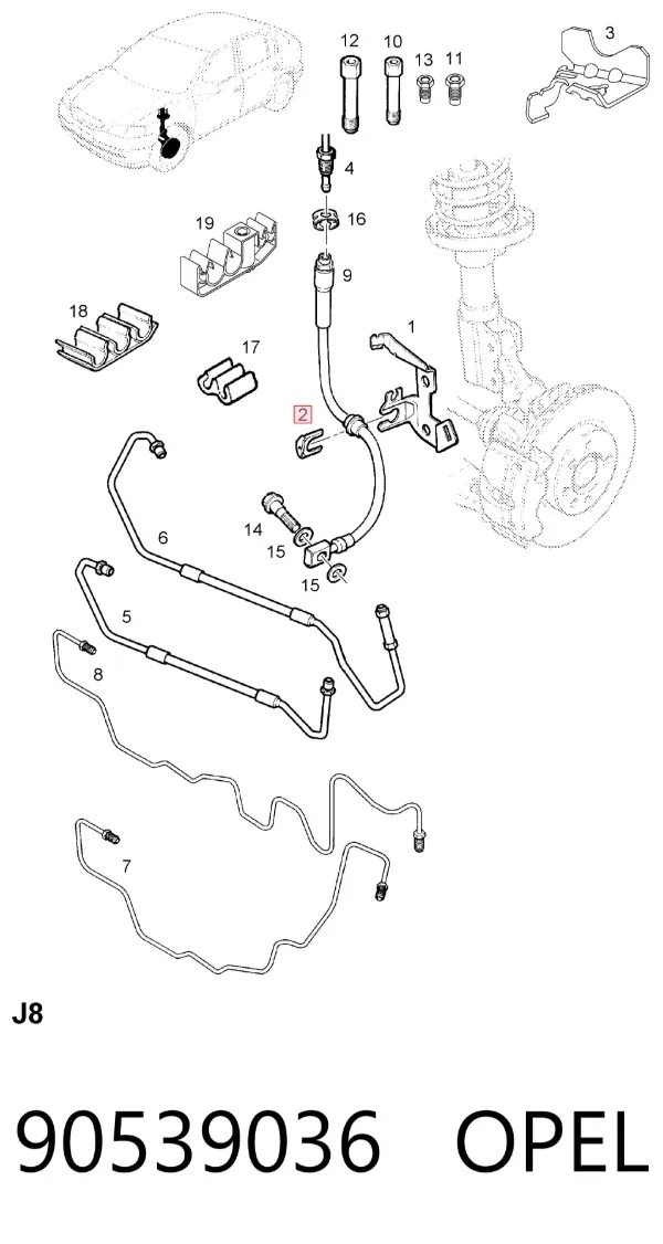  90539036 Opel