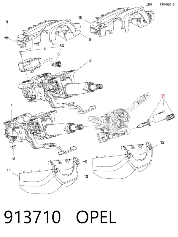  913710 Opel