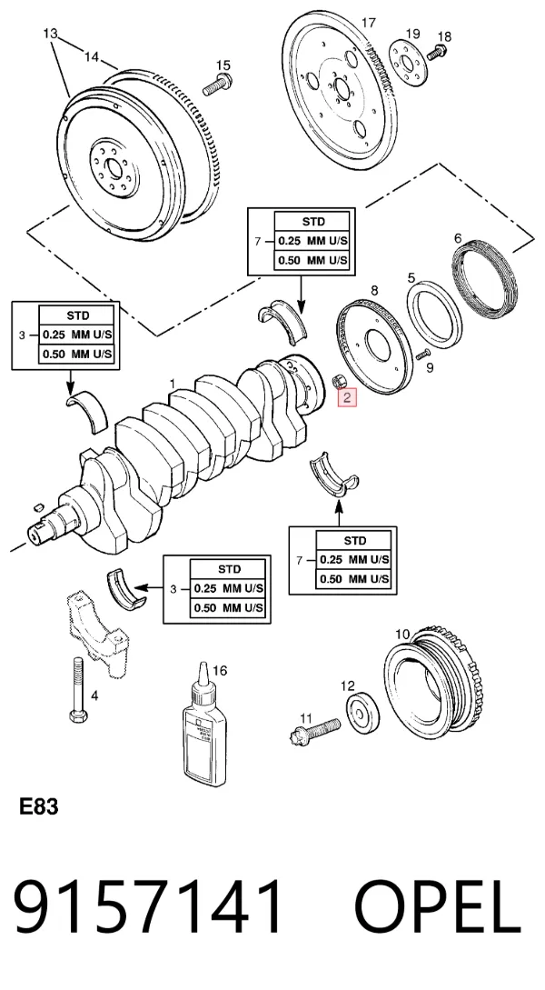  9157141 Opel