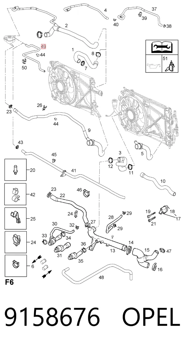  9158676 Opel