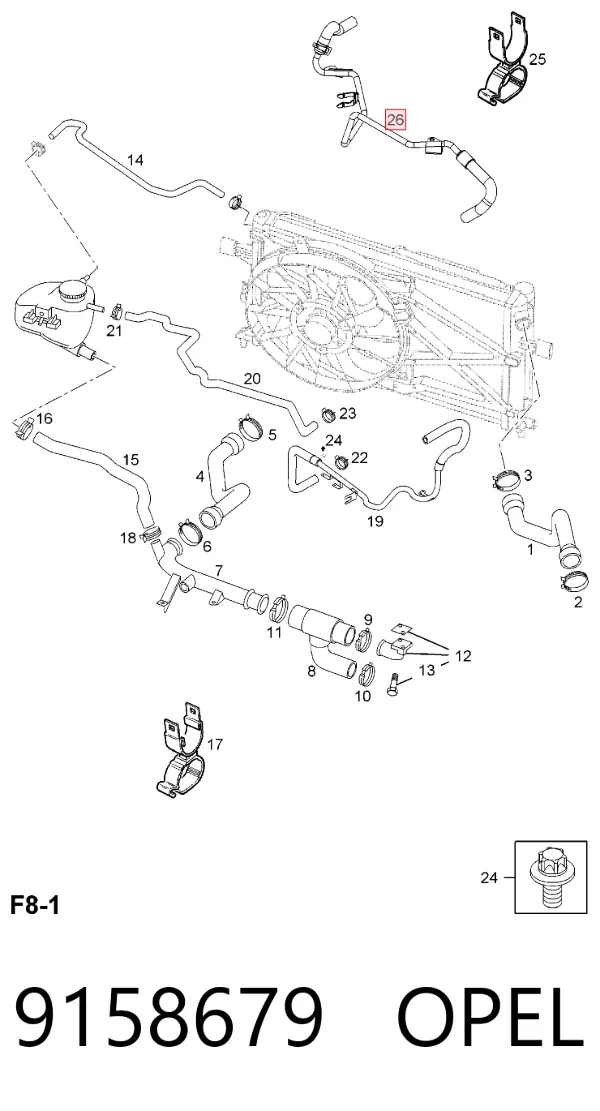  9158679 Opel
