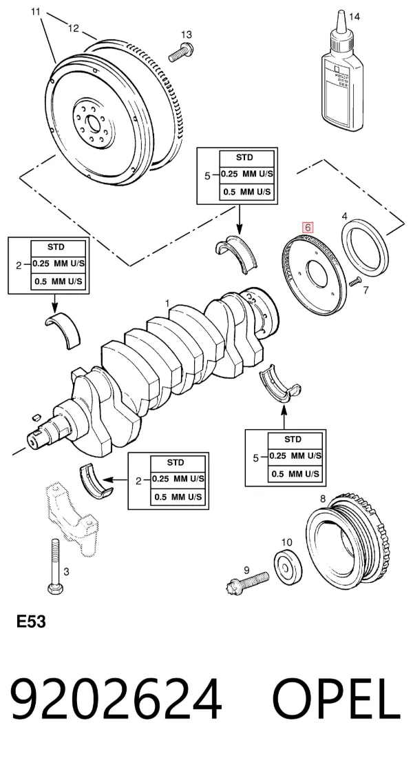  9202624 Opel