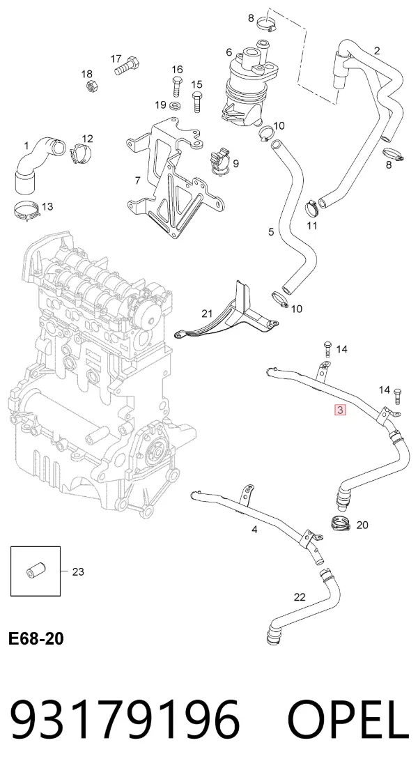  93179196 Opel