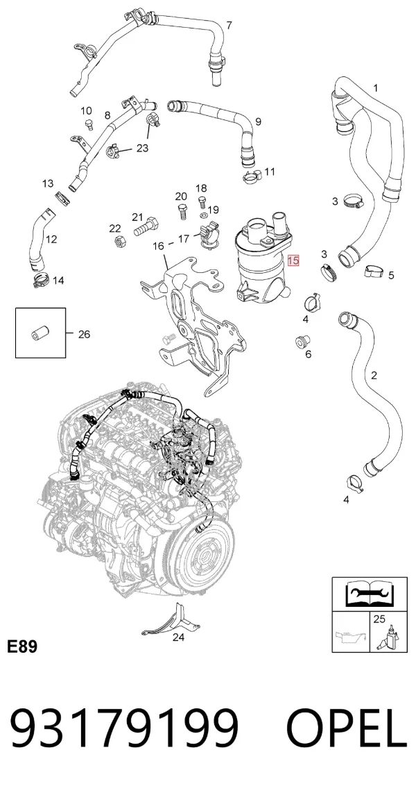  93179199 Opel