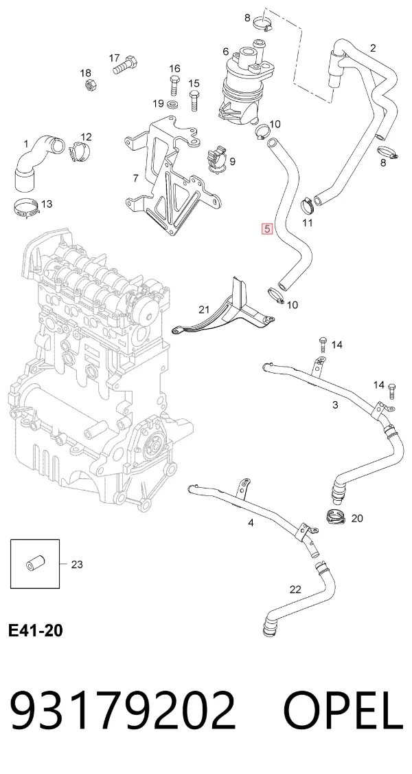  93179202 Opel