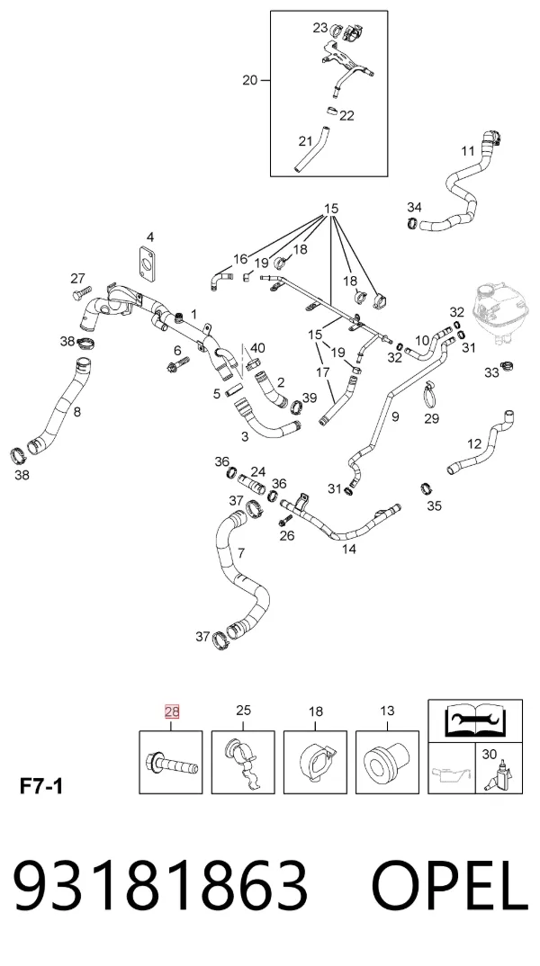  93181863 Opel