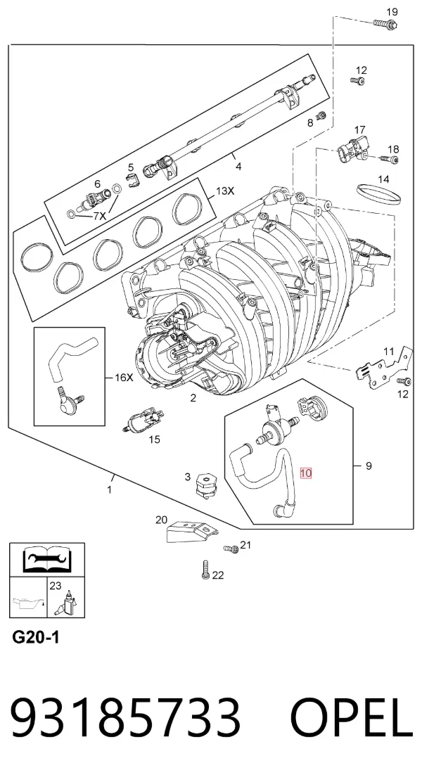  93185733 Opel