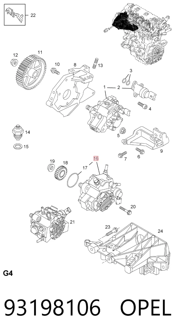 Клапан редукционный 93198106 Opel