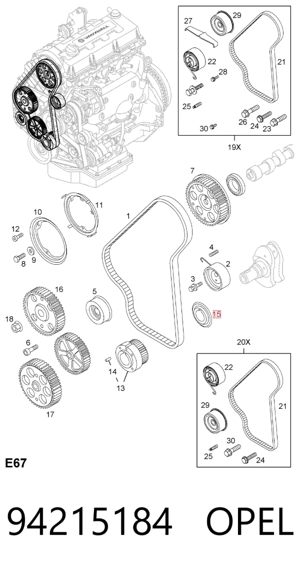  94215184 Opel
