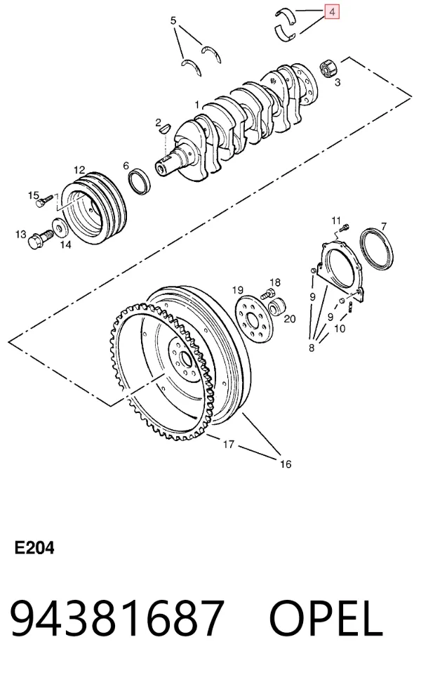  94381687 Opel