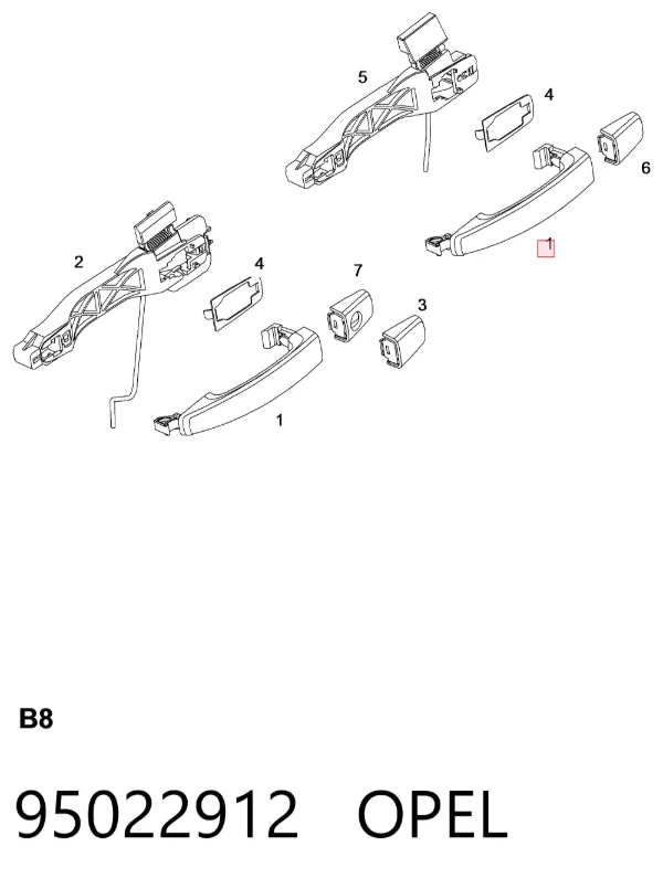  95022912 Opel