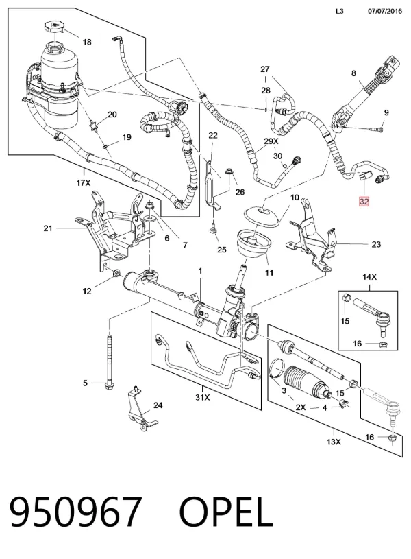  950967 Opel