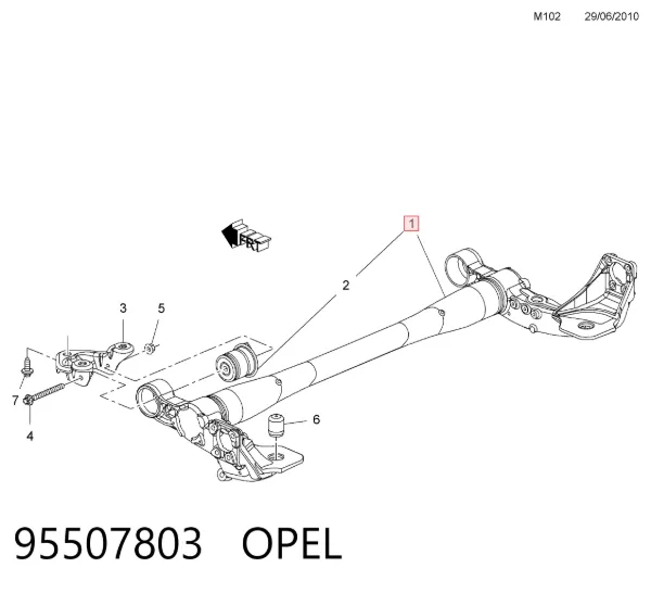  95507803 Opel