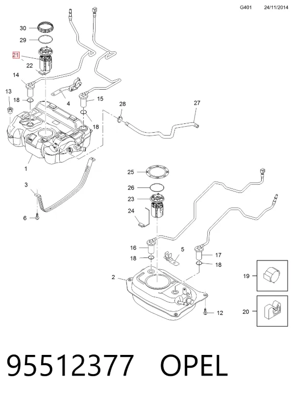  95512377 Opel