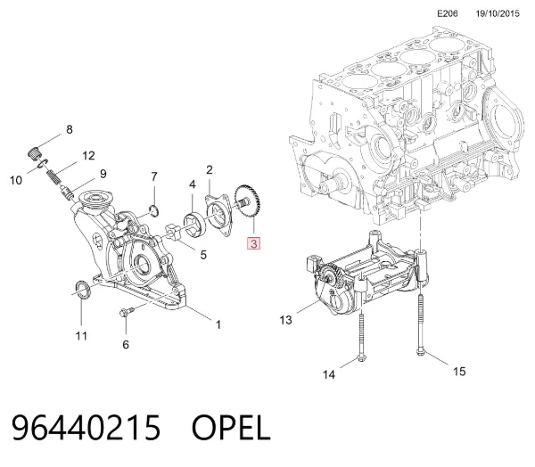  96440215 Opel
